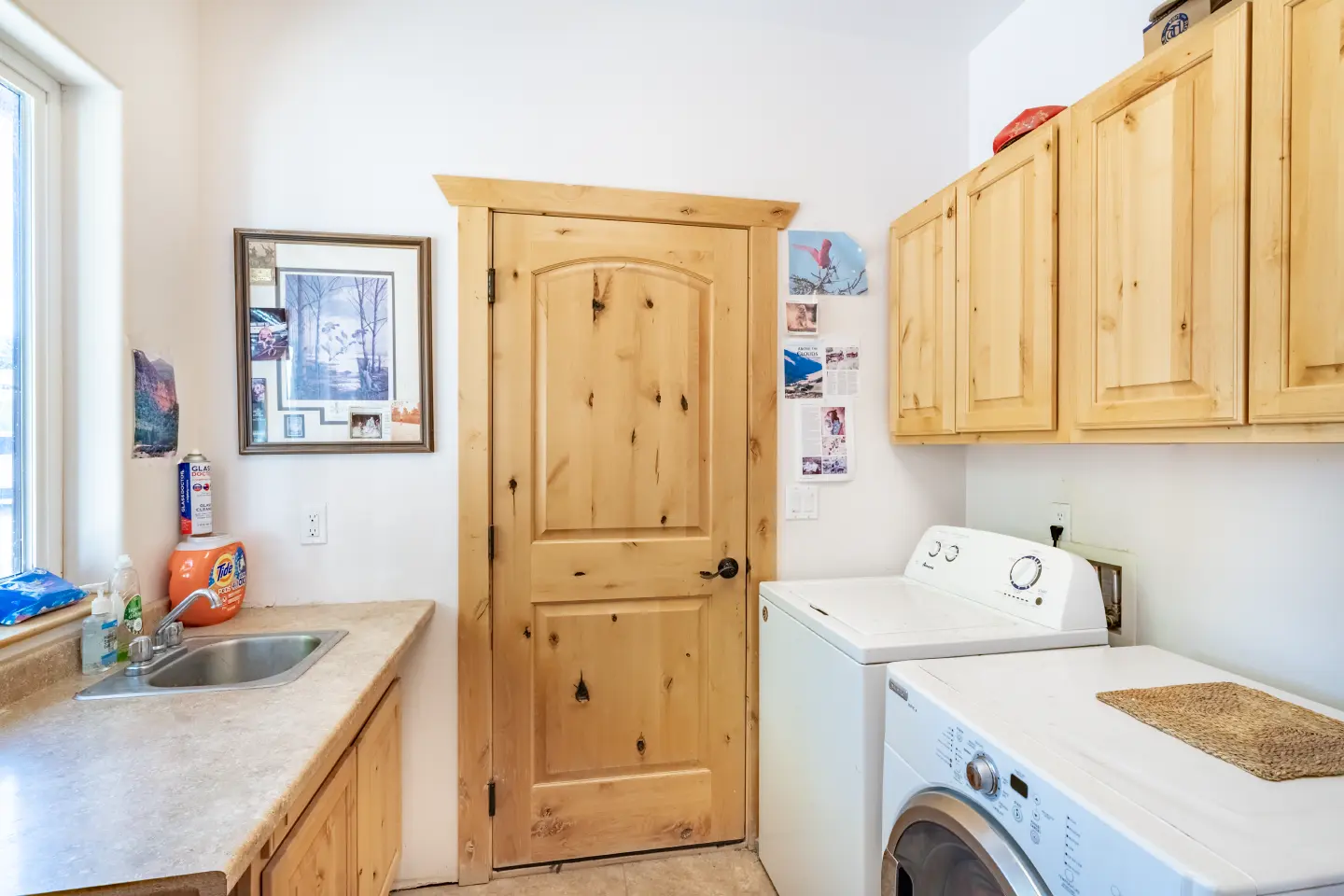 Laundry room view 1535 North Gurley Lake Drive Norwood Colorado 81423 by Elevation Photography