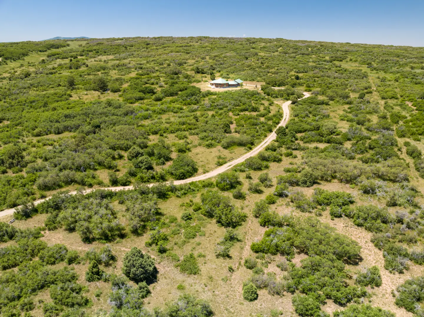 Drone photography aerial view 1 1535 North Gurley Lake Drive Norwood Colorado 81423 by Elevation Photography