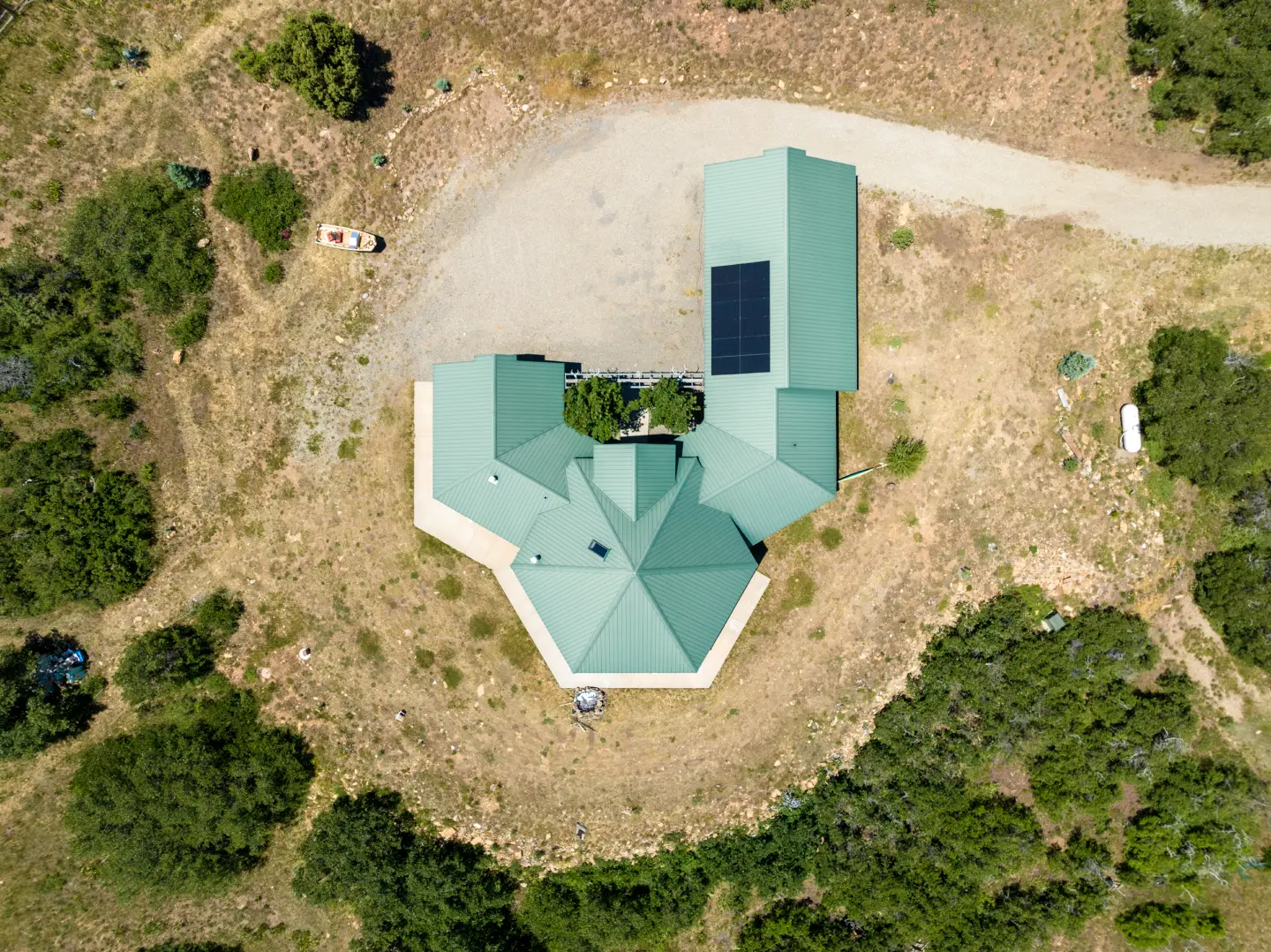 Drone photography aerial view 2 1535 North Gurley Lake Drive Norwood Colorado 81423 by Elevation Photography