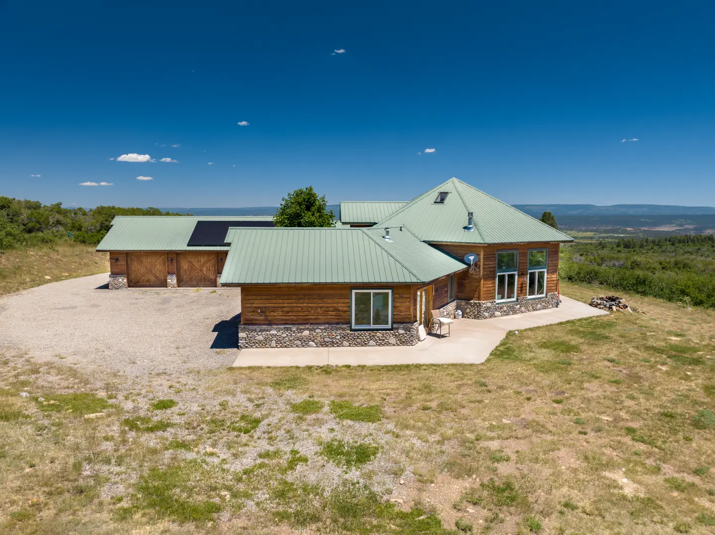 Drone photography aerial view 5 1535 North Gurley Lake Drive Norwood Colorado 81423 by Elevation Photography