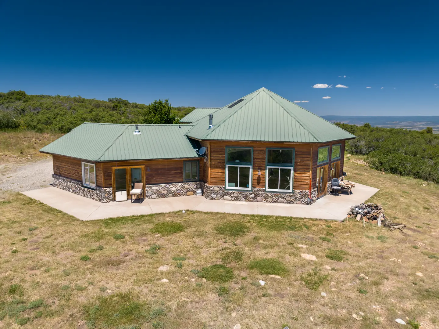 Drone photography aerial view 6 1535 North Gurley Lake Drive Norwood Colorado 81423 by Elevation Photography