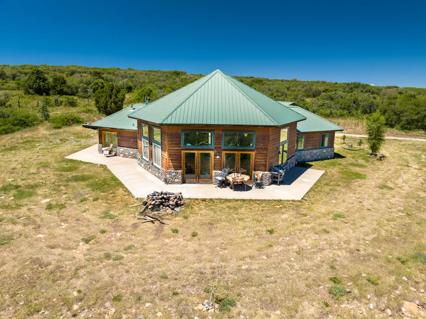 Drone photography aerial view 7 1535 North Gurley Lake Drive Norwood Colorado 81423 by Elevation Photography