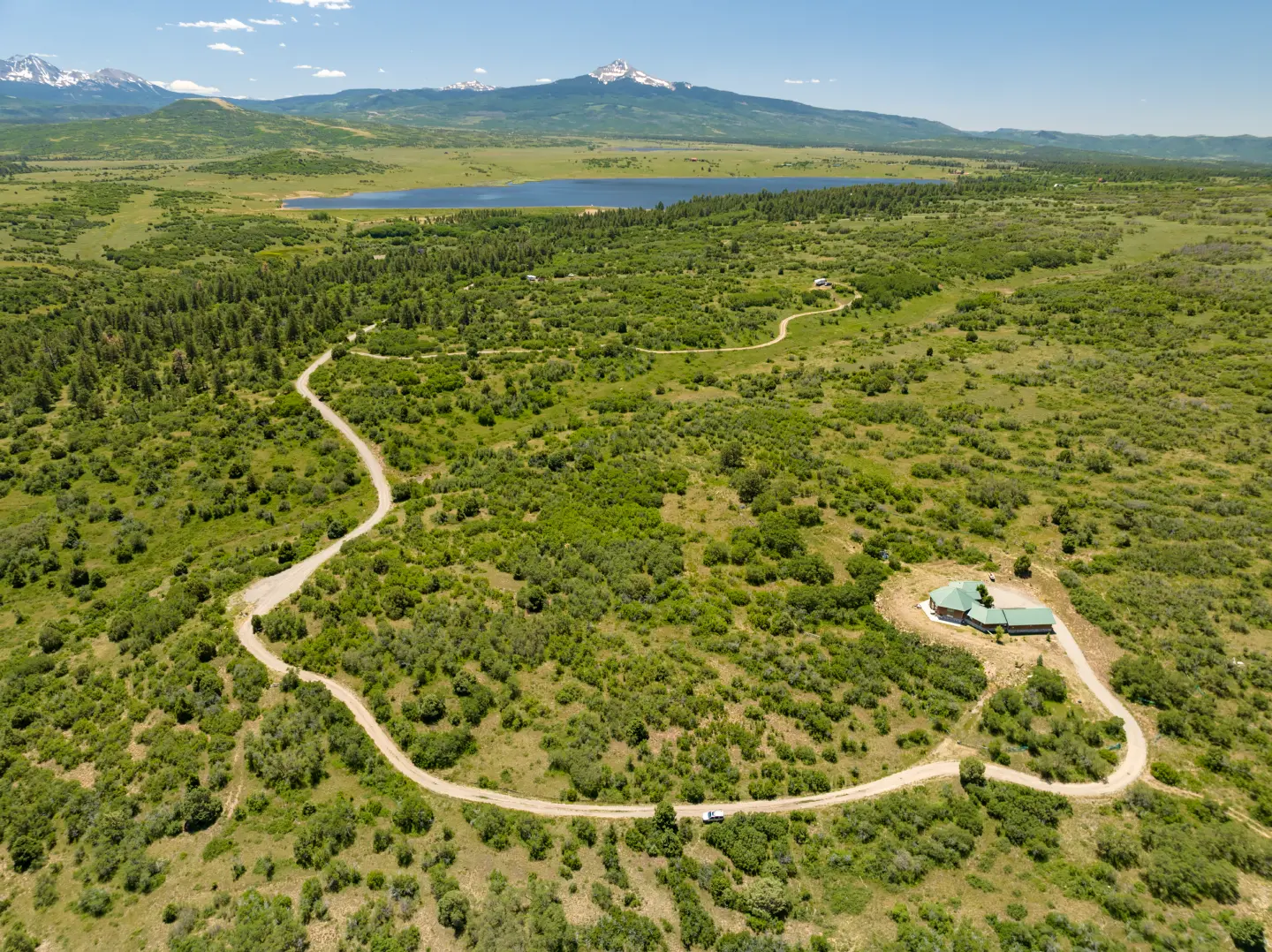 Drone photography aerial view 11 1535 North Gurley Lake Drive Norwood Colorado 81423 by Elevation Photography