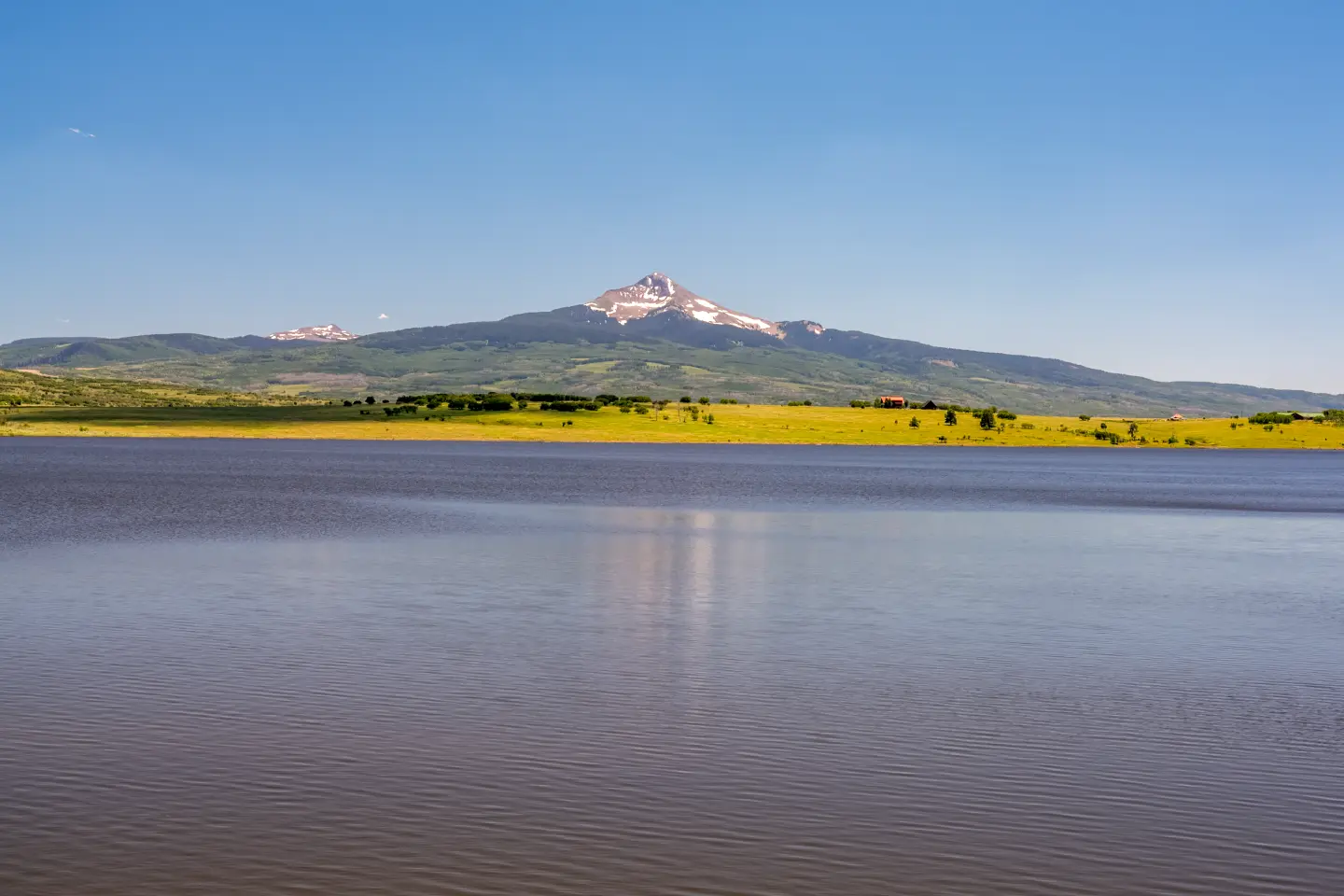 Gurley Reservoir view Lone Cone 1535 North Gurley Lake Drive Norwood Colorado 81423 by Elevation Photography