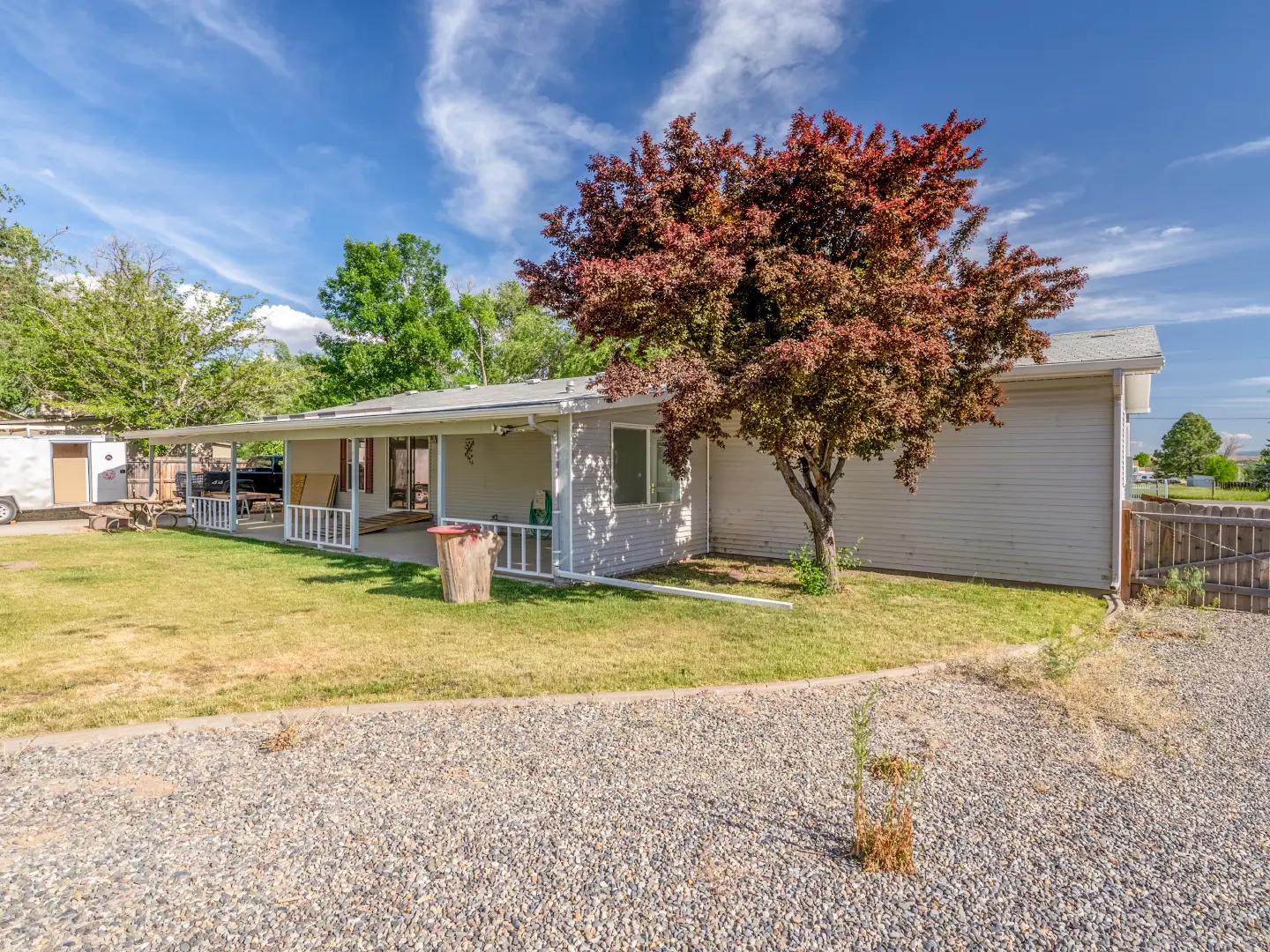 Rear view 2 3491 1/2 G Road Grand Junction Colorado by Elevation Photography.