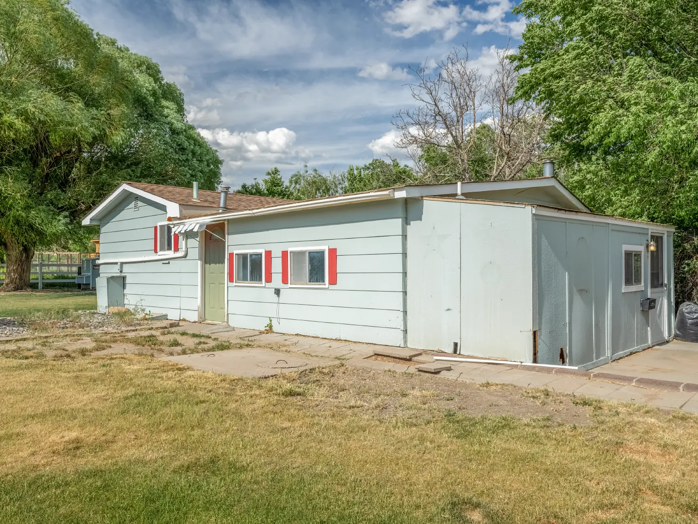 Rear view 4 3491 1/2 G Road Grand Junction Colorado by Elevation Photography.