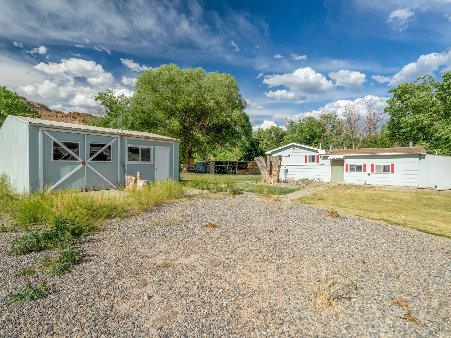 Rear view 5 3491 1/2 G Road Grand Junction Colorado by Elevation Photography.